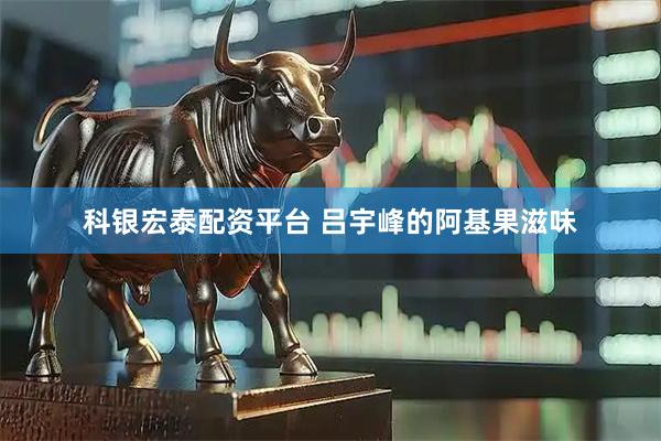 科银宏泰配资平台 吕宇峰的阿基果滋味